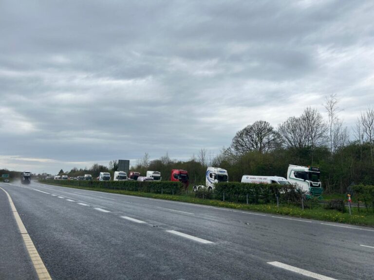 Limerick faces traffic chaos for third day in a row as fuel protest continues