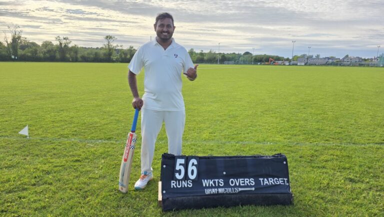 Limerick Cricket Club just short of quarter final slot