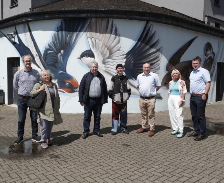 Watergate Flats spreading its wings with new mural