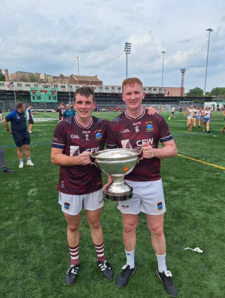 Hurling silverware for McPartland Brothers